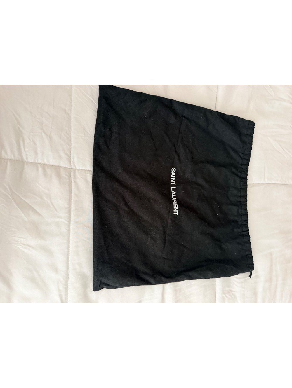 Black Drawstring Dust Bag